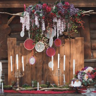 Вдохновение: кружево в декоре свадьбы