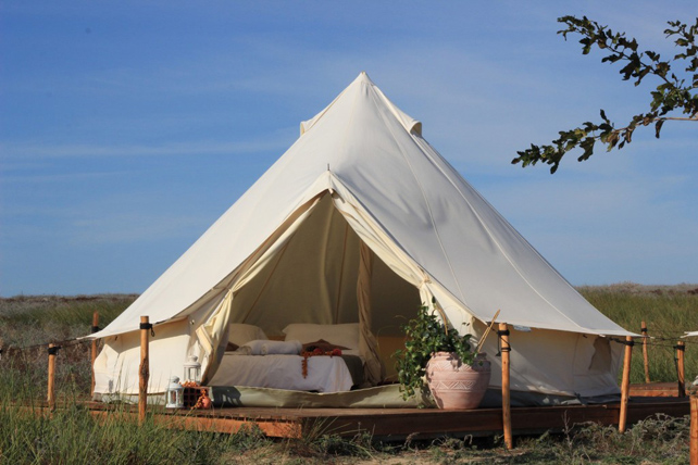 Глэмпинг как идеальный вариант для девичника 