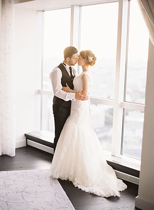 годовщина свадьбы на крыше, образ для фотосессии