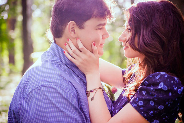 годовщина свадьбы в сказочном лесу