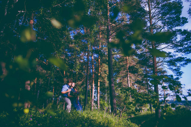 годовщина свадьбы в сказочном лесу