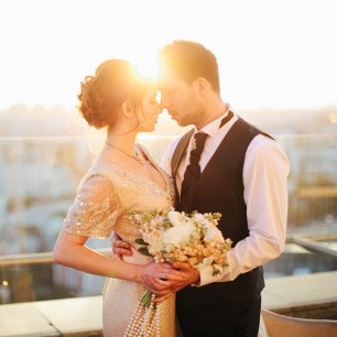 Годовщина свадьбы на крыше: Виталий и Анна