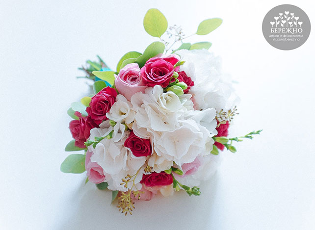 Флористы о цветах, волшебная гортензия, букет невесты с использованием гортензии