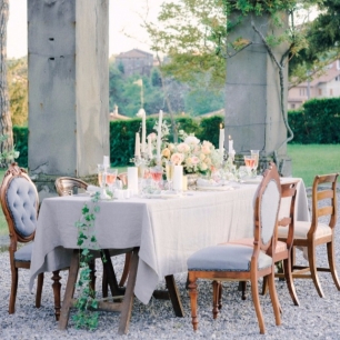 36 идей оформления стола на камерной свадьбе