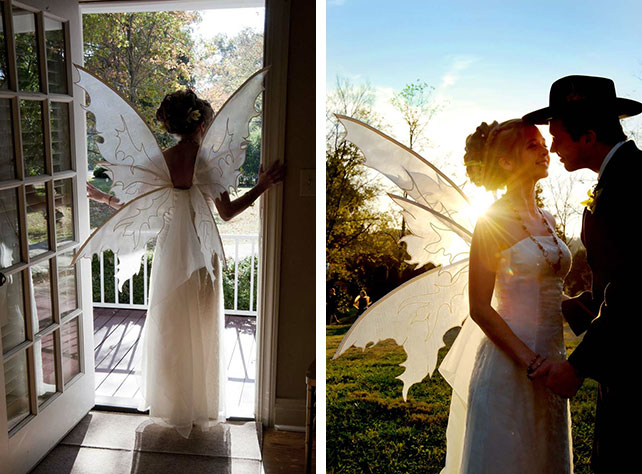 Образ невесты для свадьбы в тематике Хэллоуин