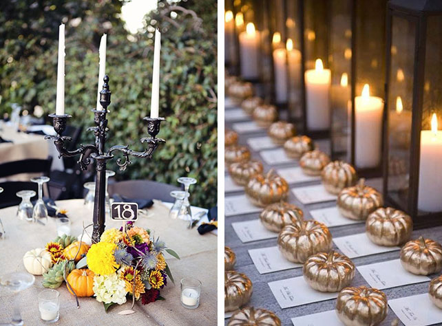 Декор для свадьбы в тематике Хэллоуин