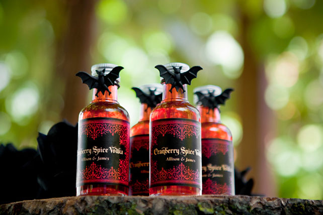 Декор для свадьбы в тематике Хэллоуин