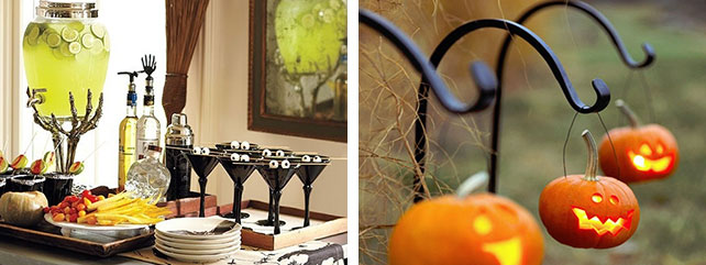 Декор для свадьбы в тематике Хэллоуин