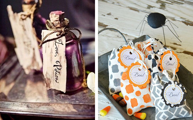 Декор для свадьбы в тематике Хэллоуин