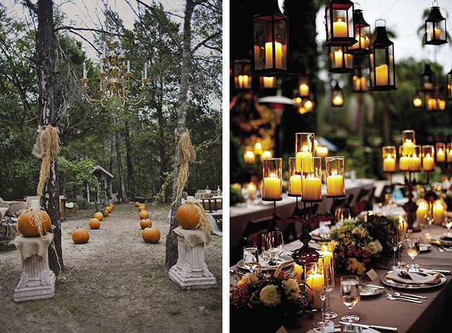 Декор для свадьбы в тематике Хэллоуин