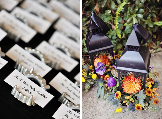 Декор для свадьбы в тематике Хэллоуин