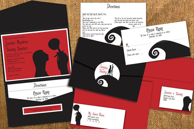 Декор для свадьбы в тематике Хэллоуин