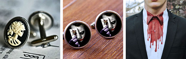 Образ жениха для свадьбы в тематике Хэллоуин