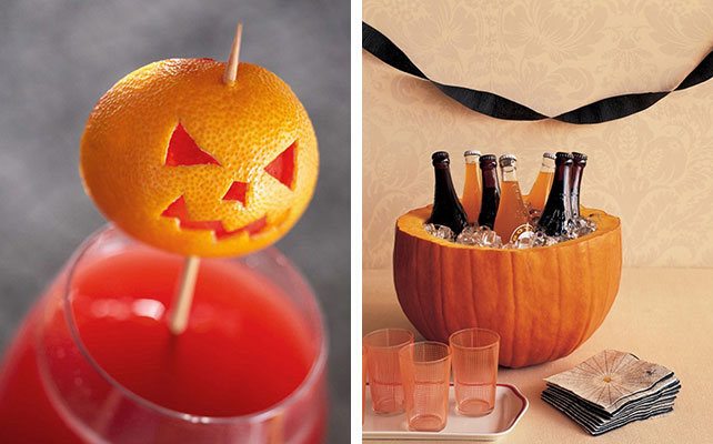 Сладкий стол и торт для свадьбы в тематике Хэллоуин