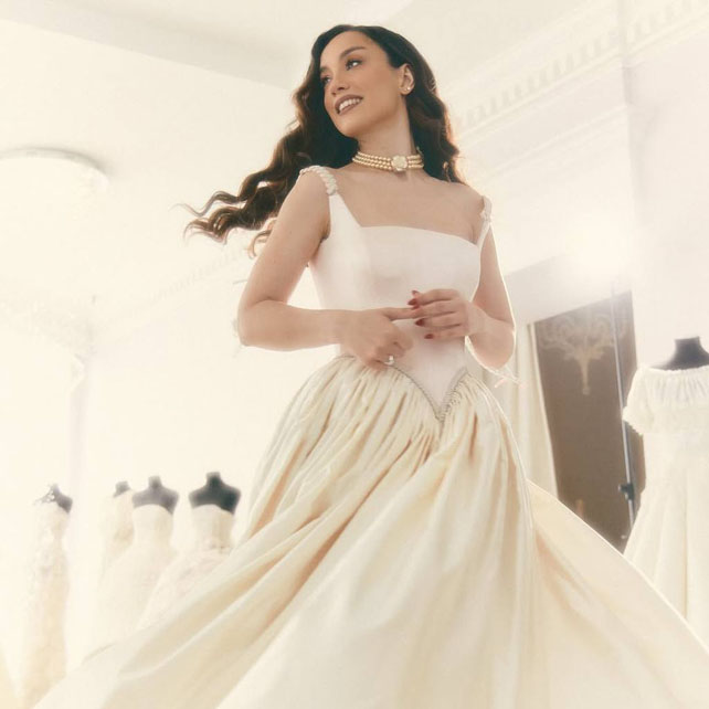 Платье принцессы и трендовый торт: Как прошла свадьба Виктории Дайнеко