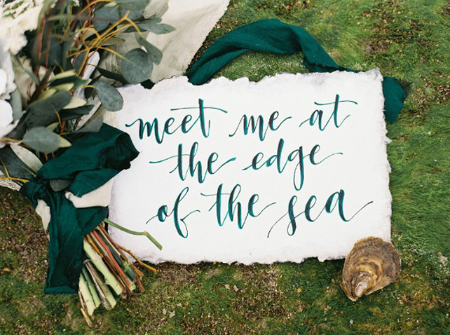 Изумрудная сказка: 50 свадебных фотоидей, букет невесты