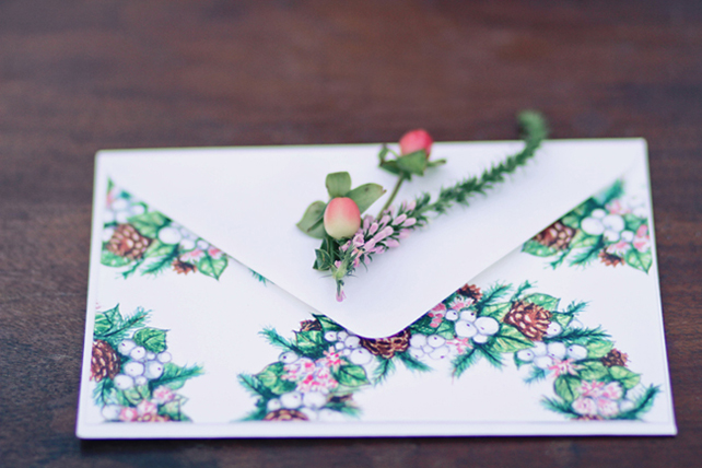 Ягодное настроение для свадьбы, приглашение