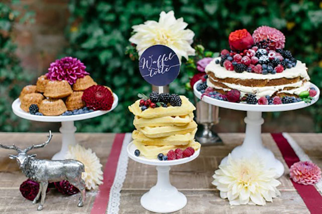 Ягодное настроение для свадьбы, сладкий стол