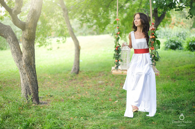 качели на свадьбе