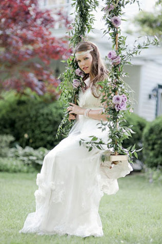 качели на свадьбе