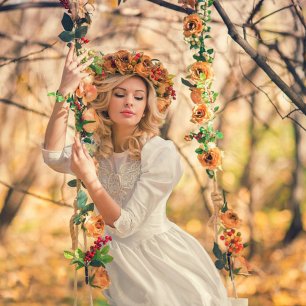 Вдохновение: качели на свадьбе