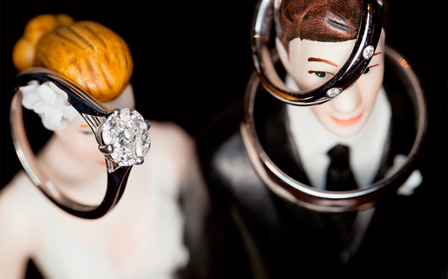 кольца на свадьбе