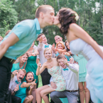 Свадьба в цвете тиффани. Фотограф Ксения Чебиряк