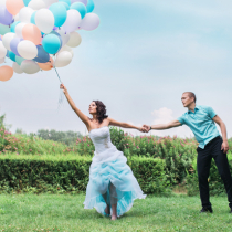 Свадьба в цвете тиффани. Фотограф Ксения Чебиряк.