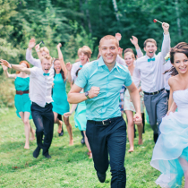 Свадьба в цвете тиффани. Фотограф Ксения Чебиряк