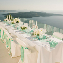 Свадьба Александра и Александры на греческом острове Санторини