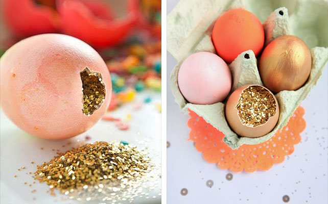 как закончить свадьбу красиво, конфетти в яичной скорлупе