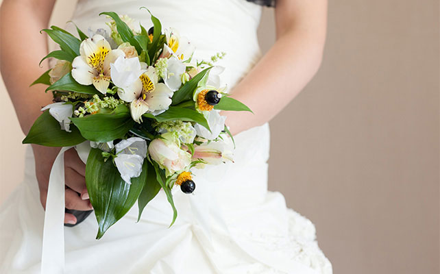 Лилии в букете 