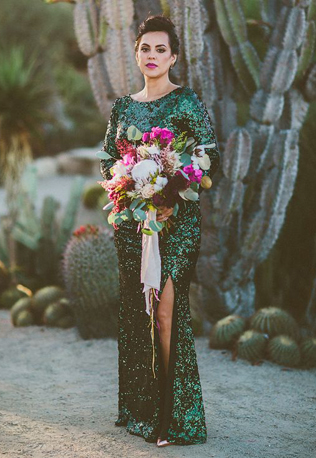 Очарование пустыни: кактусы на летней свадьбе 