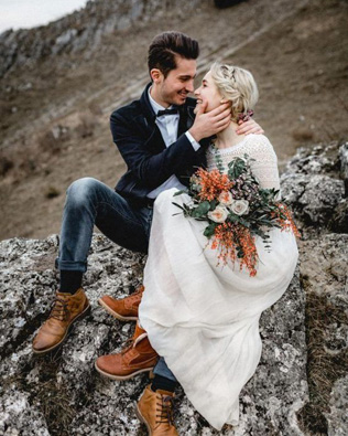 Какую обувь выбирают осенние невесты 