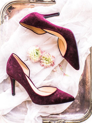 Какую обувь выбирают осенние невесты 