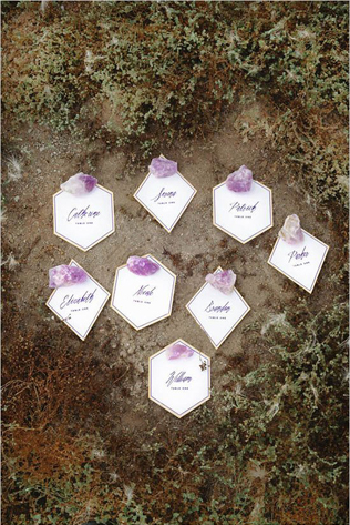 Камни и минералы: лучшие идеи для свадьбы мечты 