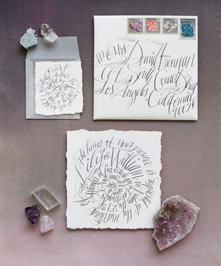 Драгоценные камни и минералы в оформлении свадьбы 