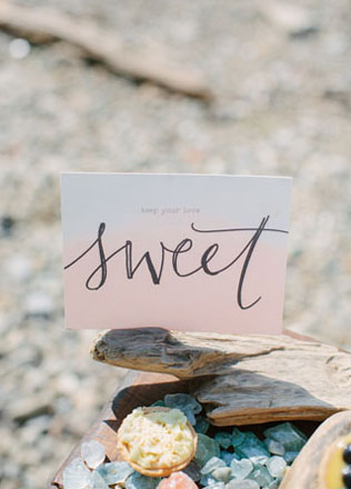 Драгоценные камни и минералы в оформлении свадьбы 