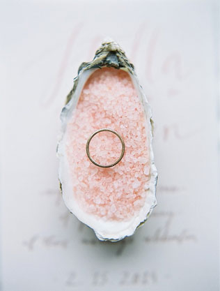 Драгоценные камни и минералы в оформлении свадьбы 