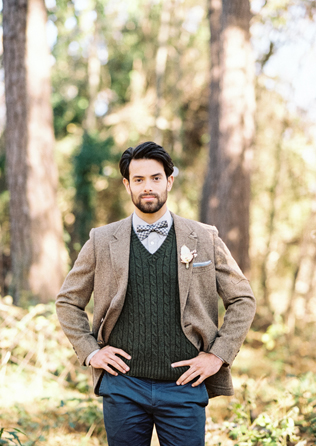 Утепляемся: кардиганы и свитеры в свадебном образе 