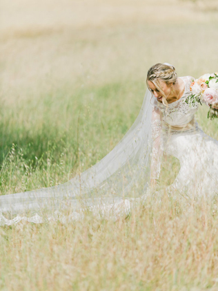 40 образов: роскошь классической длинной фаты 