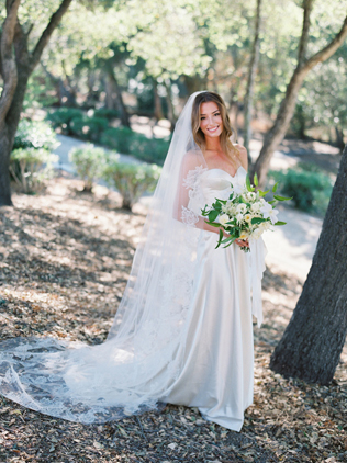 40 образов: роскошь классической длинной фаты 