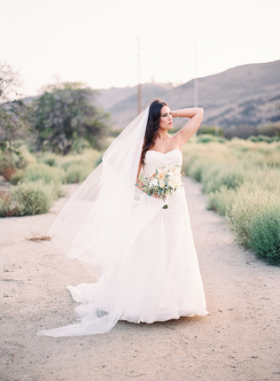 40 образов: роскошь классической длинной фаты 