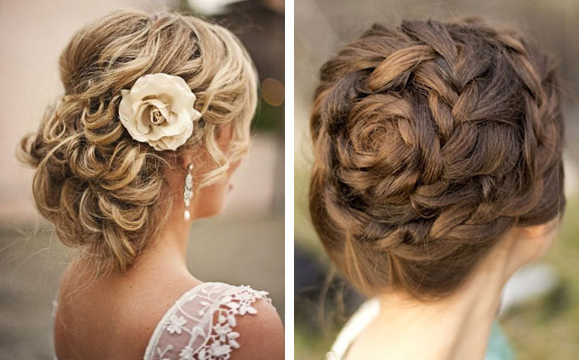 Романтичная классическая причёска