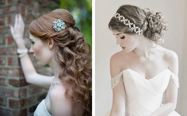 Романтичная классическая причёска