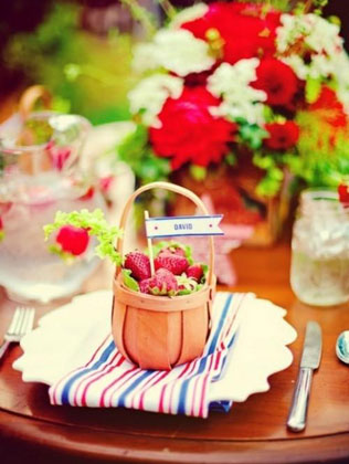 Клубничное безумие: 50 идей для летней свадьбы 