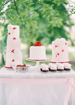 Клубничное безумие: 50 идей для летней свадьбы 