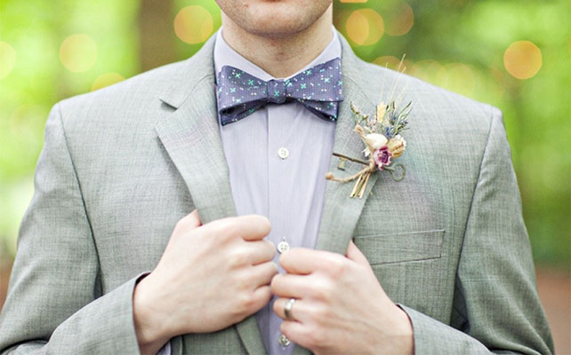 ключики в декоре свадьбы, бутоньерка жениха