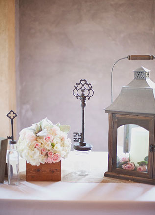 ключики в декоре свадьбы