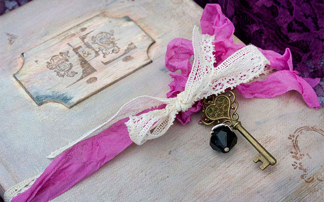 ключики в декоре свадьбы, книга пожеланий